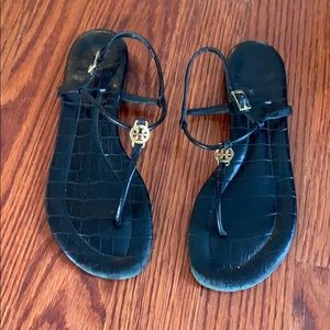 Tory Burch dressy sandals with gold hardware